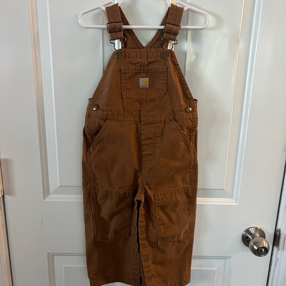 Carhartt Kids Brown Overalls
